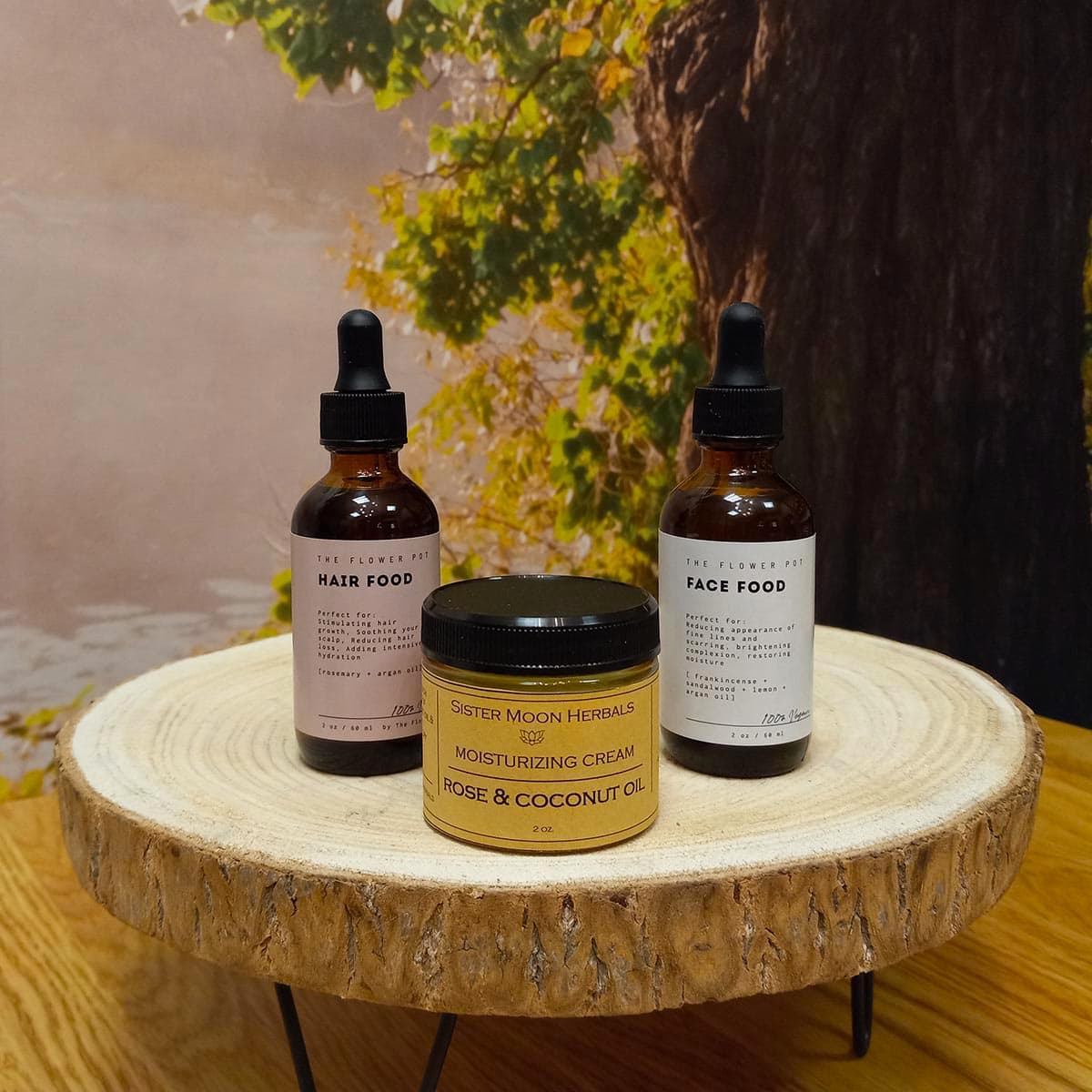 Our skin is our largest organ, it deserves some love. These small batch, hand crafted products are made with therapeutic grade essential oils and herbal essences to nurture your skin, hair, and nails. No artificial perfumes or dyes.