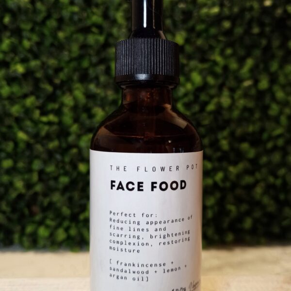 The Flower Pot Face Food