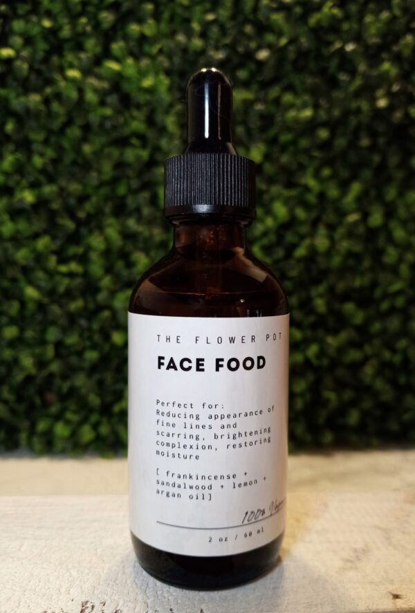 The Flower Pot Face Food
